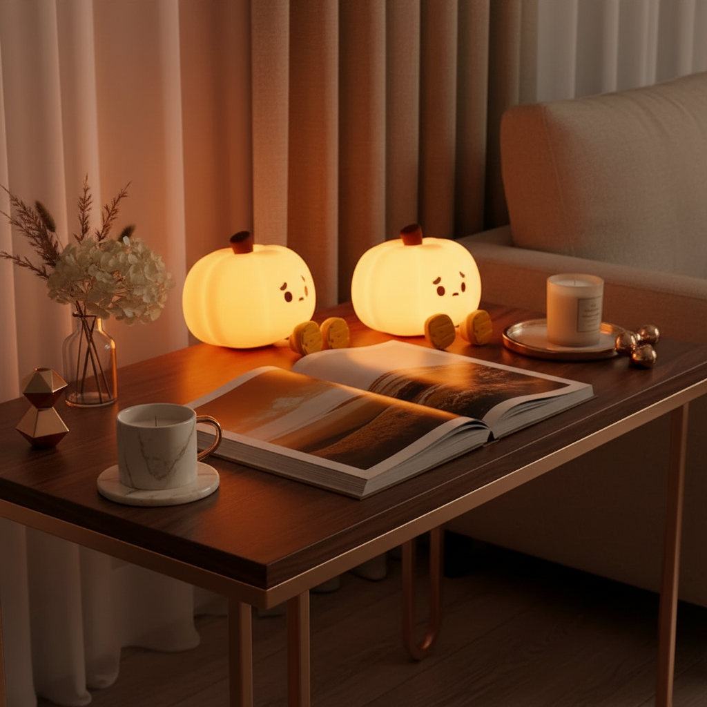 Pumpkin Silicone Light