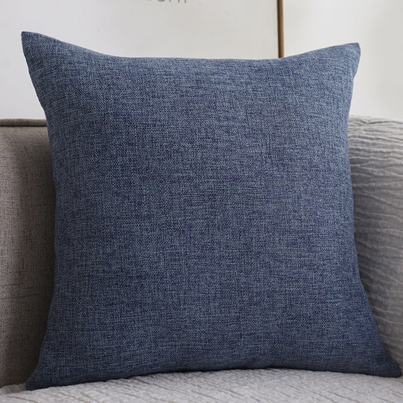 Plain Cotton Linen Pillow