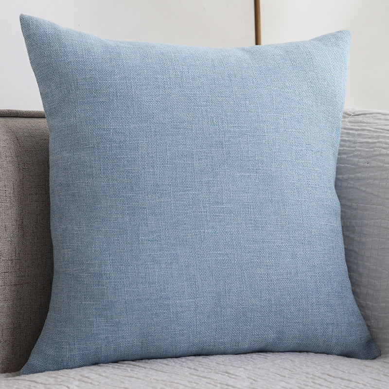 Plain Cotton Linen Pillow