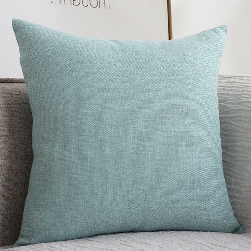 Plain Cotton Linen Pillow