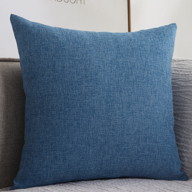 Plain Cotton Linen Pillow