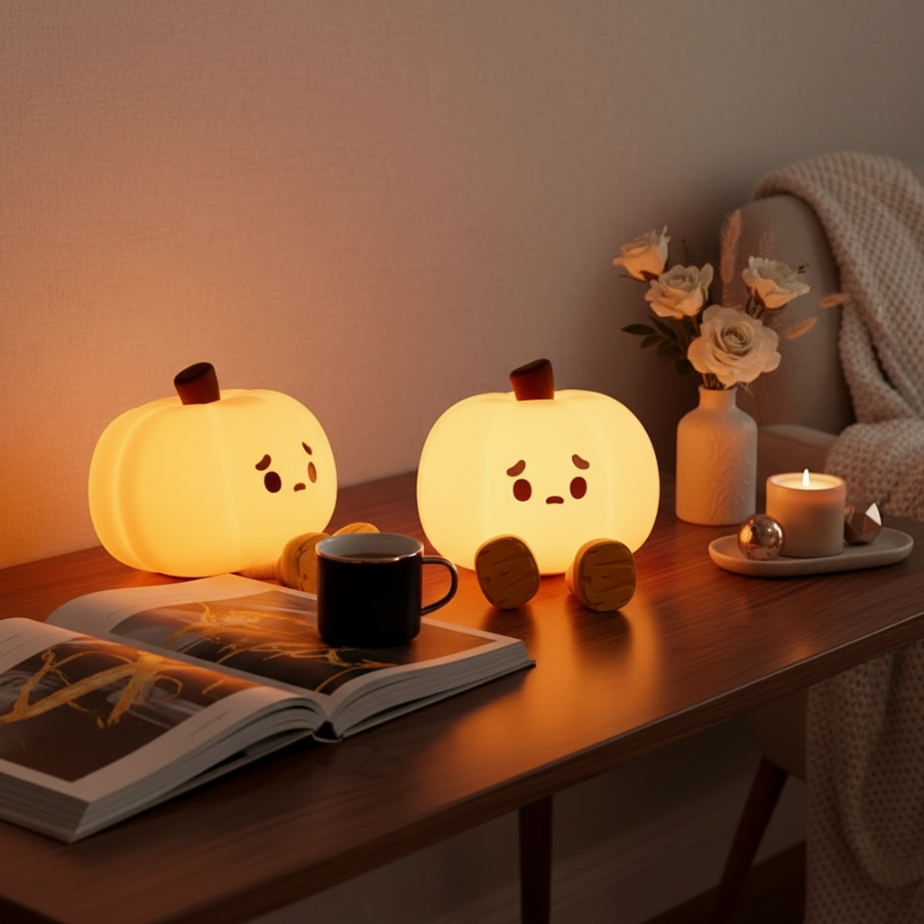 Pumpkin Silicone Light