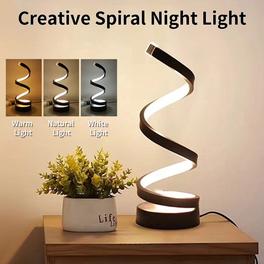 Creative Spiral LED Night Light