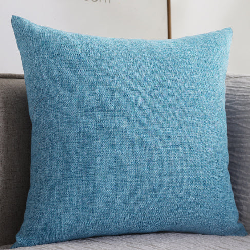 Plain Cotton Linen Pillow
